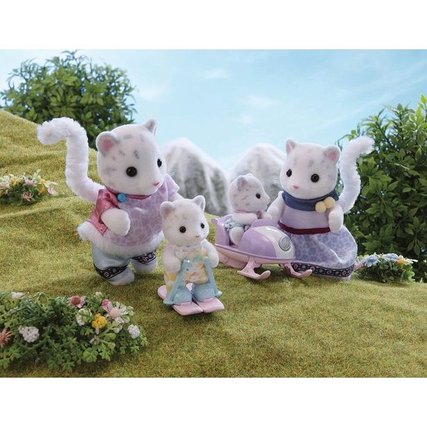 Sylvanian family Rodina sněžných levhartů