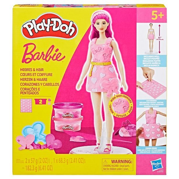 HASBRO - Play-Doh HASBRO - Play-Doh Barbie vlasy a srdce