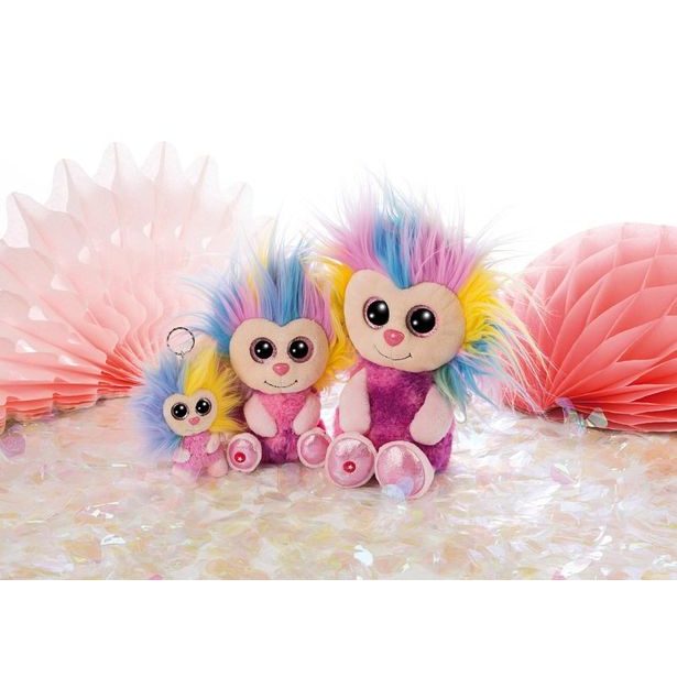 NICI Glubschis plyš Víla Azizi 15cm, růžová,duhová
