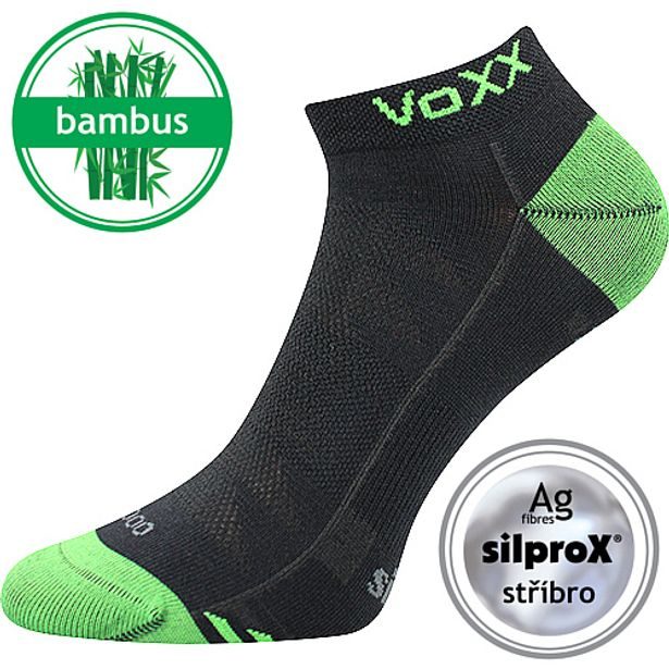 VoXX Unisex bambusové ponožky Bojar - tmavě šedé