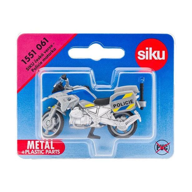 SIKU SIKU česká verze - Policie motorka