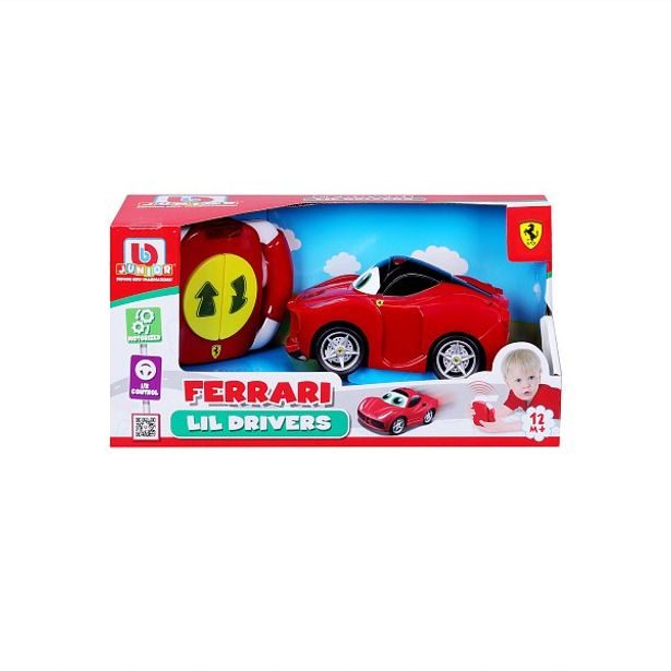 Maisto - BJUNIOR BB Junior RC - LaFerrari, infračervený dálkový ovladač, červená