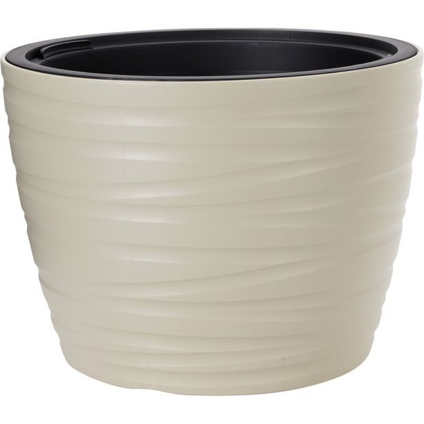 PROGARDEN Květináč průměr 47x výška 35 cm šedá taupe KO-Y89300750