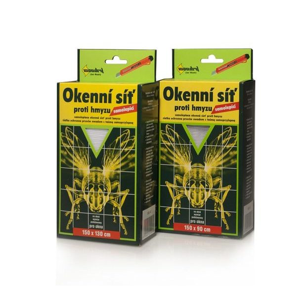 síť 150x130cm proti hmyzu bílá