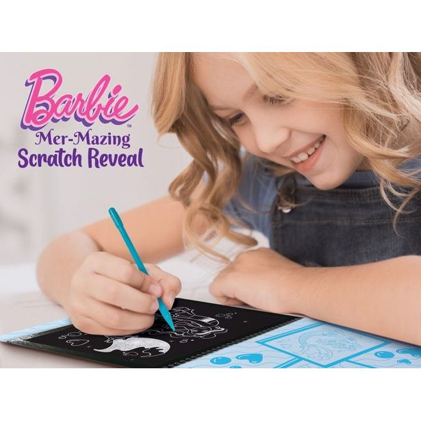 BARBIE SKETCH BOOK MER-MAZING SCRATCH REVEAL