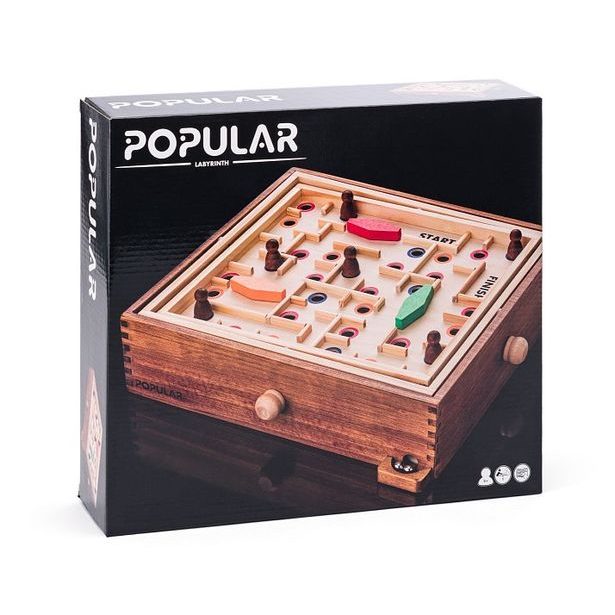POPULAR Labyrint naklápěcí s kuličkou