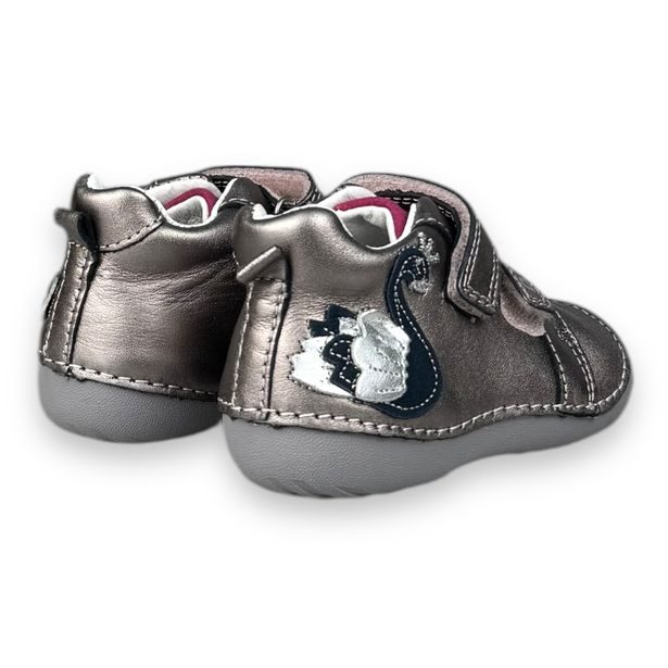 Dětská celoroční obuv DDstep - Bronzové s labutí