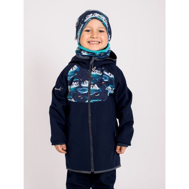 Unuo, Dětská čepice fleecová Homeless, Tučňáci