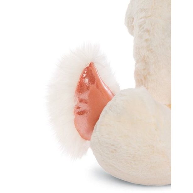 NICI NICI plyš Love Bílá labuť 35cm, GREEN