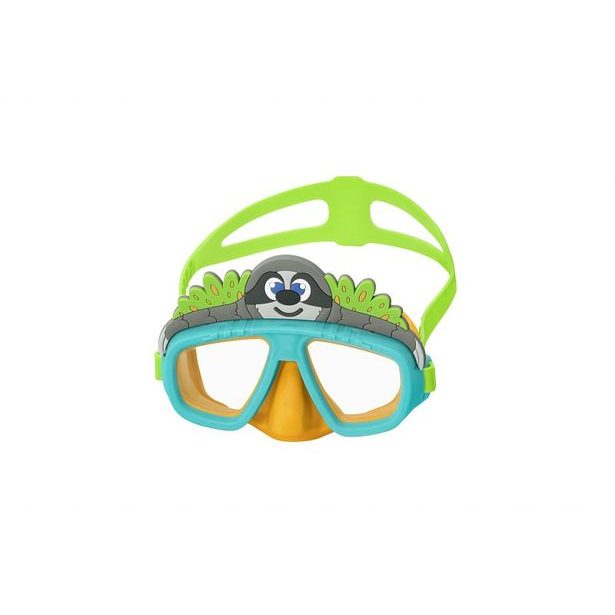 Šnorchlovací set LIL ANIMAL - brýle a šnorchl - mix 3 barvy (růžová, modrá, zelená)
