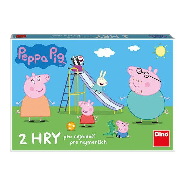 PEPPA PIG POJĎ SI HRÁT A SKLUZAVKY Dětská hra