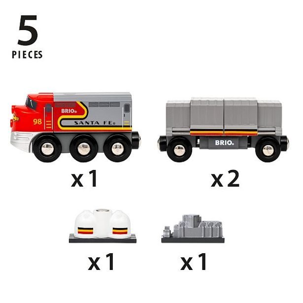 BRIO Edice Světové vlaky - Sante Fe