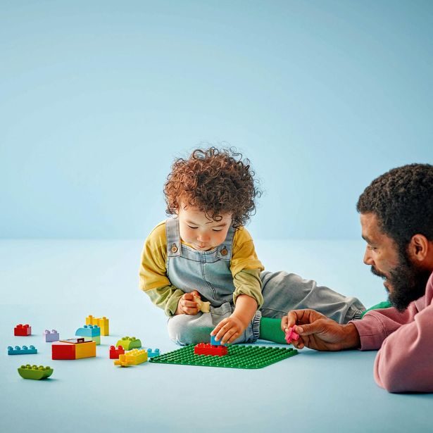 Zelená podložka na stavění