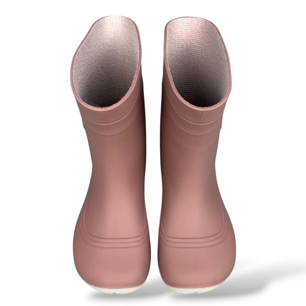 Dětské barefoot holinky LICO Aride Rain – růžové