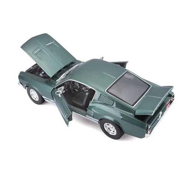 Maisto Maisto - 1967 Ford Mustang Fastback, metal zelená, 1:18