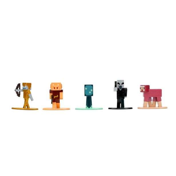 Minecraft Kovové sběratelské nanofigurky 18 ks, Wave 13