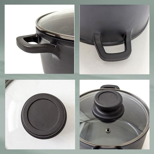 KELA Kastrol s keramickým povrchem a poklicí ATURA 24 cm 3,2 l KL-15171