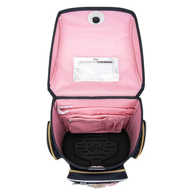 BAAGL Školní aktovka Ergo Unicorn Gold