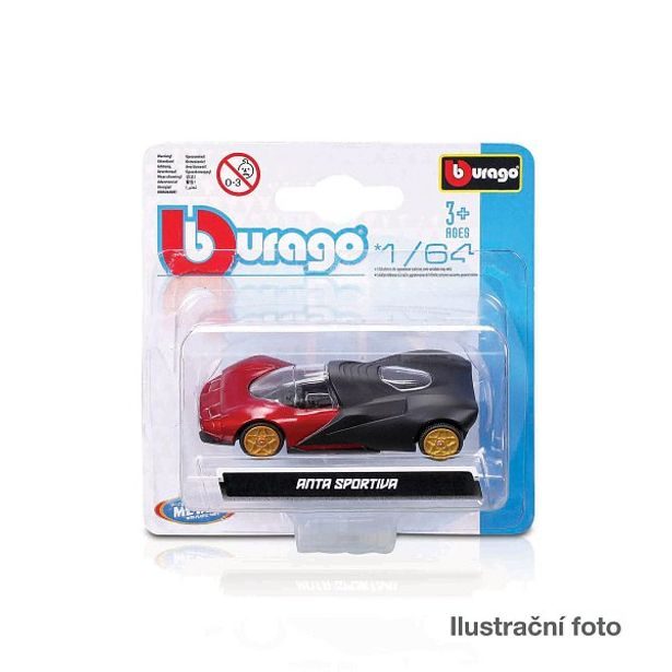 Bburago Bburago - Auta, blister, 1:64, assort