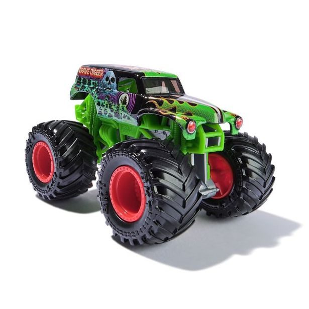 SpinMaster MONSTER JAM - sběratelský kovový model auta Monster Truck, set 2 modelů, assort, 1:64