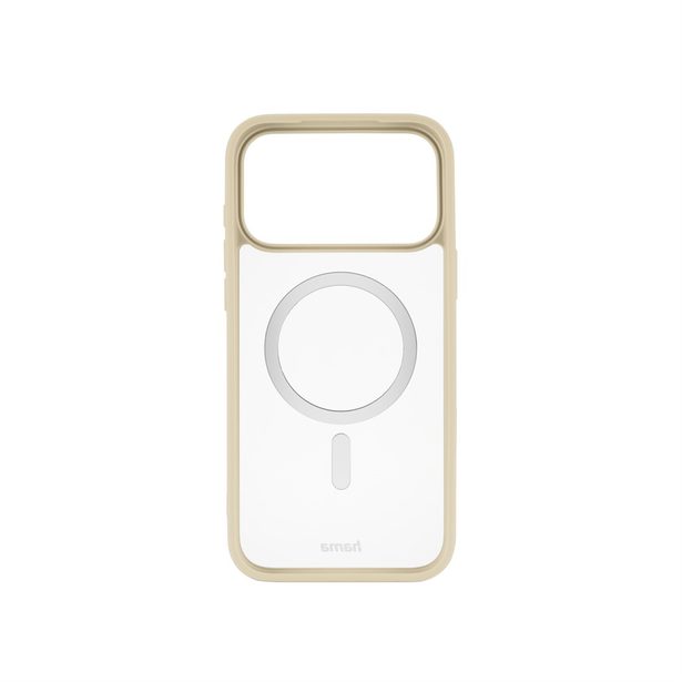 Hama Frame Protect, kryt pro Apple iPhone 17 Pro Max, magnetický, průhledný/béžový