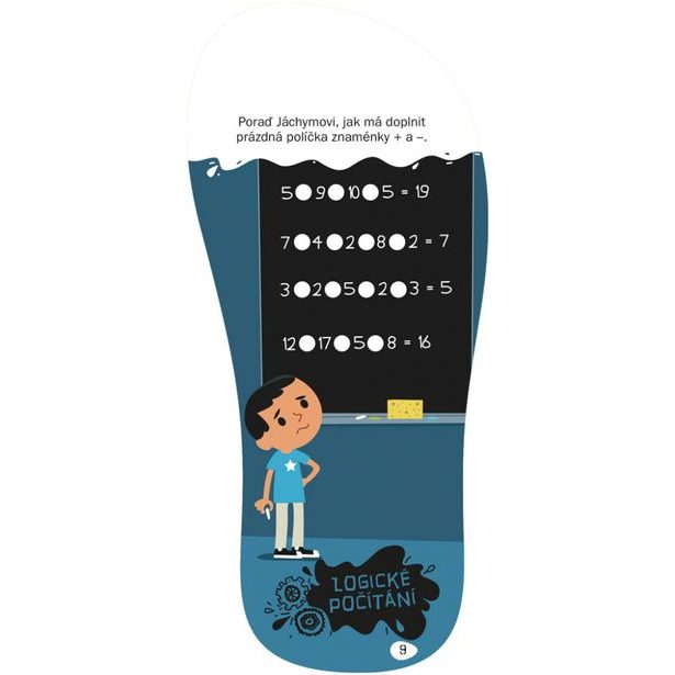 KVÍZY A HLAVOLAMY, 8-9 let – Zábava na cesty Baagl