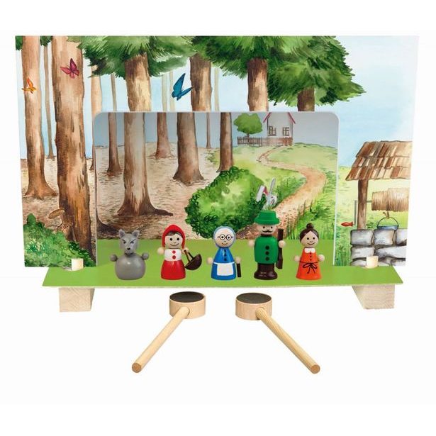 Červená Karkulka divadlo magnetické