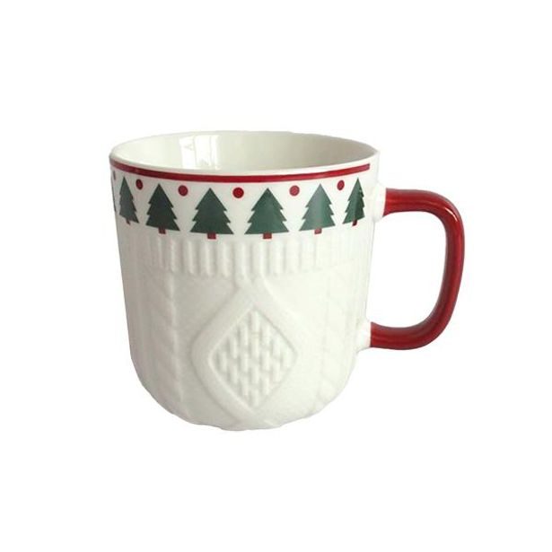 TORO HRNEK S VÁNOČNÍM MOTIVEM STROMEK KERAMIKA 345ML
