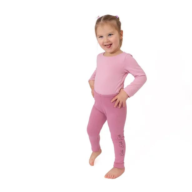 ESITO Dětské zateplené legíny Warmkeeper Cyclamen pink