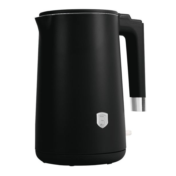 BERLINGERHAUS Rychlovarná konvice s dvojitou stěnou Matte Black Collection BH-9589