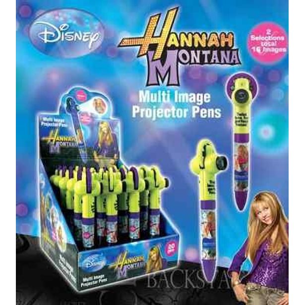 Propiska s promítačkou "Hannah Montana". Minimální odběr display 20 ks