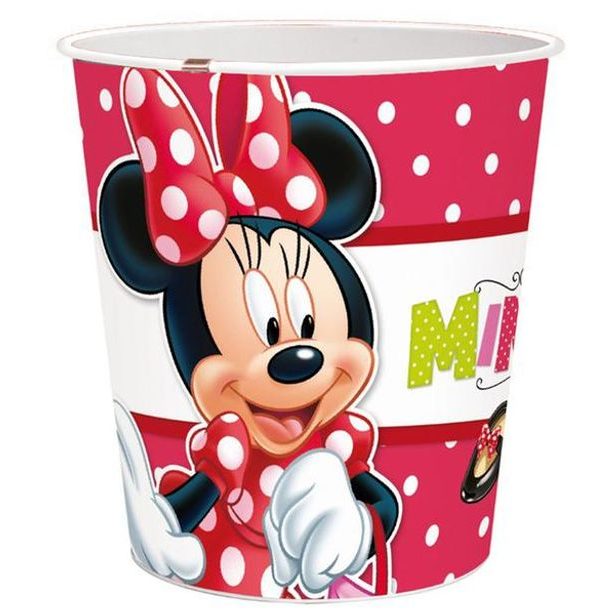 STOR KOŠ NA ODPADKY MINNIE 5L, PRŮMĚR 21 CM, PLAST_hamashop