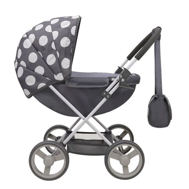 Kočárek pro panenky s taškou - Veverka