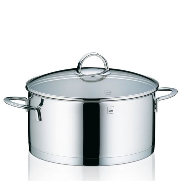 KELA Kastrol nerez se skleněnou poklicí 4,8 l CAILIN KL-10957
