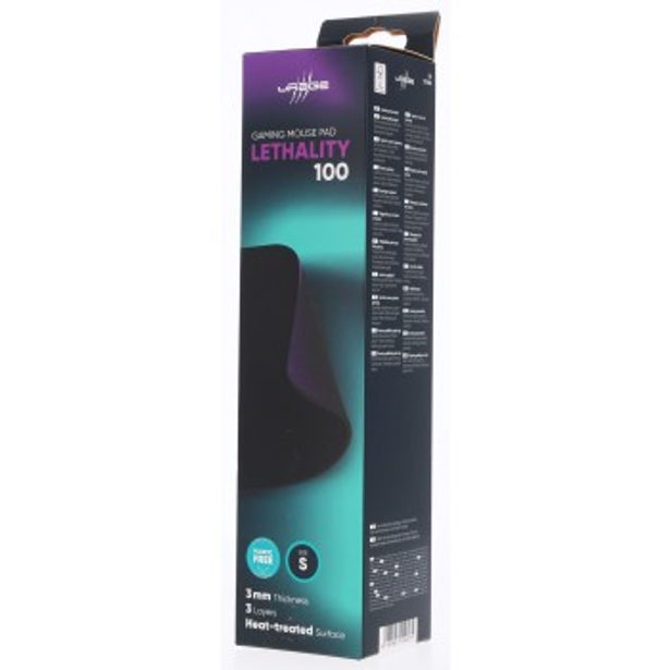 uRage podložka pod myš Lethality 100, černá