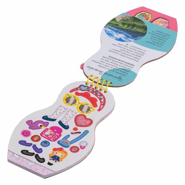 Oblékáme slovenské panenky ZUZKA – Omalovánky Baagl