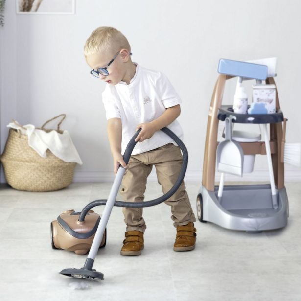 Vozík pro malou uklízečku s vysavačem Rowenta