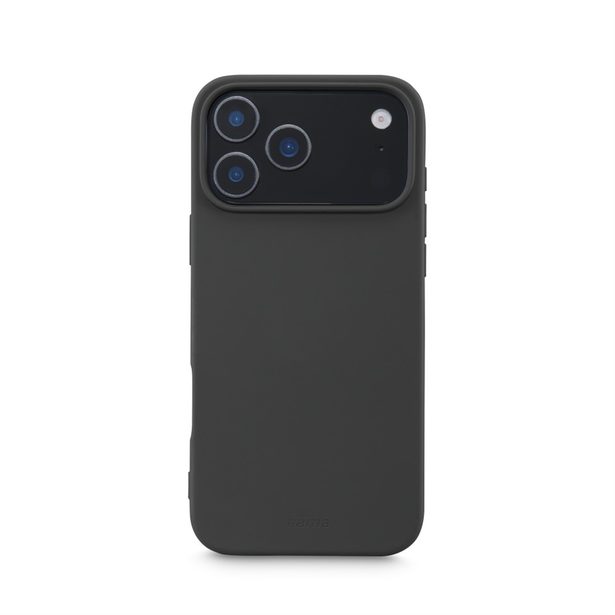 Hama Fantastic Feel, kryt pro Apple iPhone 17 Pro Max, hebký povrch, černý