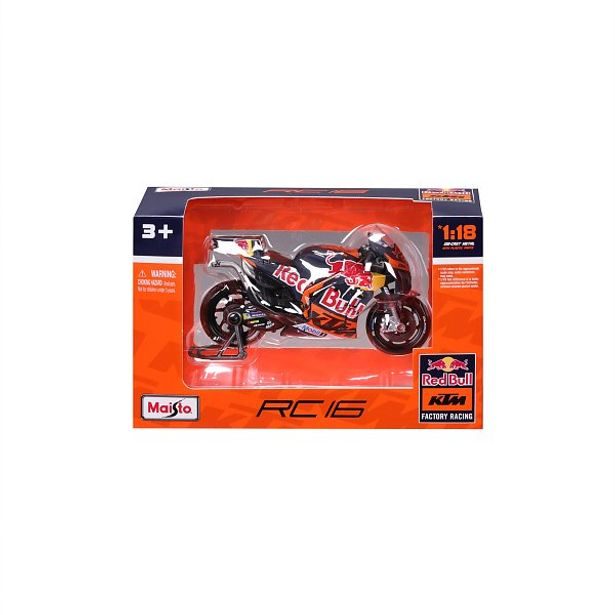 Maisto Maisto - Motocykl, Red Bull KTM Factory Racing 2023, 33 Brand Binder, 1:18