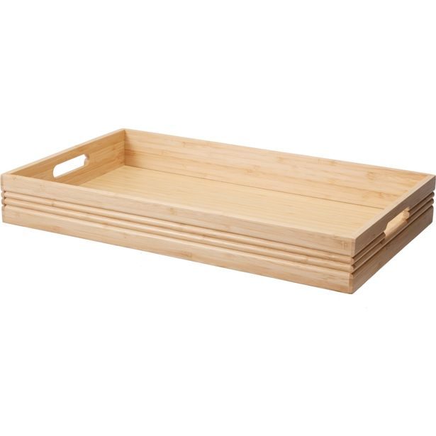 EXCELLENT HOUSEWARE Servírovací podnos bambus 50x30x6,5 cm KO-BA2000180