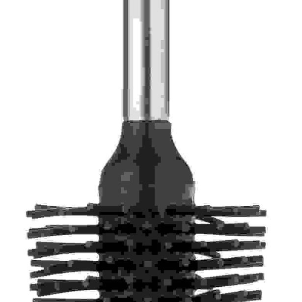 KELA WC štětka La Brosse nerezová rukojeť TPR černá KL-24309