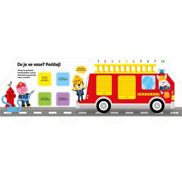 JEDEME! HASIČI – Obrázková školička pro nejmenší Baagl