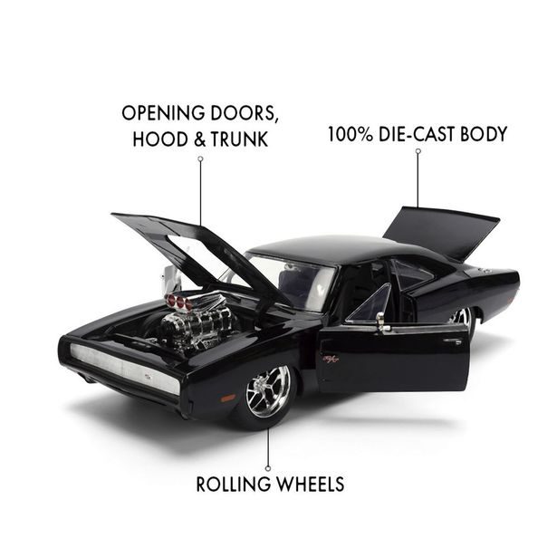 Rychle a zběsile auto 1970 Dodge Charger 1:24