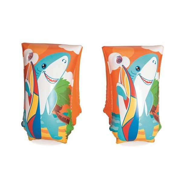 Bestway Nafukovací rukávky - Aquatic žralok, tučňák, 30x15cm