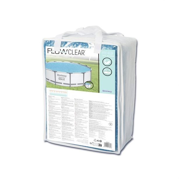 Bestway Solární plachta na kruhový bazén 4,17m Flowclear