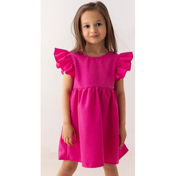 Dívčí slavnostní šaty fuchsiové