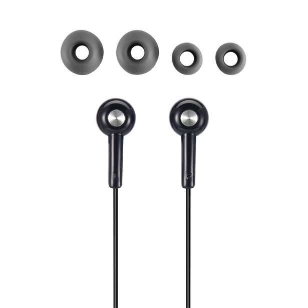 Hama sluchátka Gloss II, špunty, černá