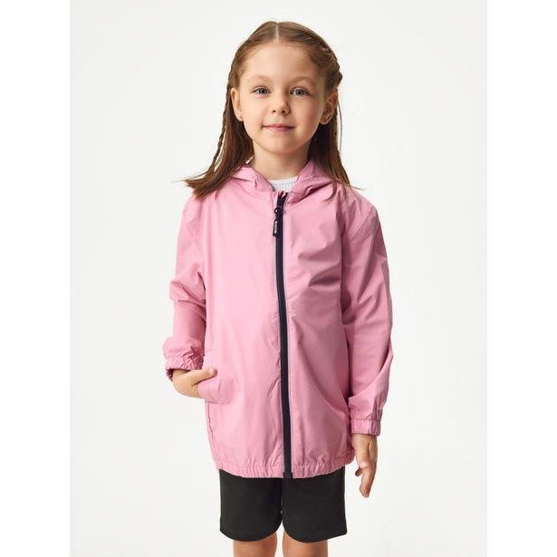 Unuo, Dětská bunda do deště, Starorůžová