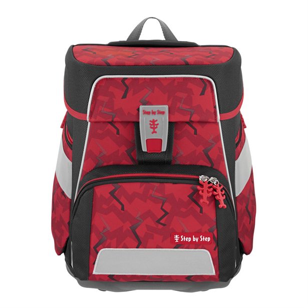 Školní aktovka SPACE pro prvňáčky - 5-dílný set, Step by Step Monster Truck Rocky, certifikát AGR