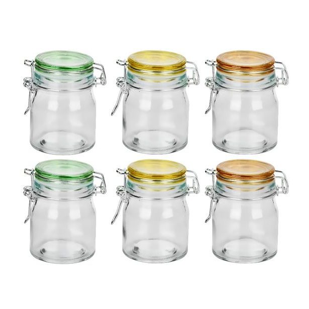 ALPINA Zavařovací sklenice s klipem sada 6 ks 145 ml ED-257023